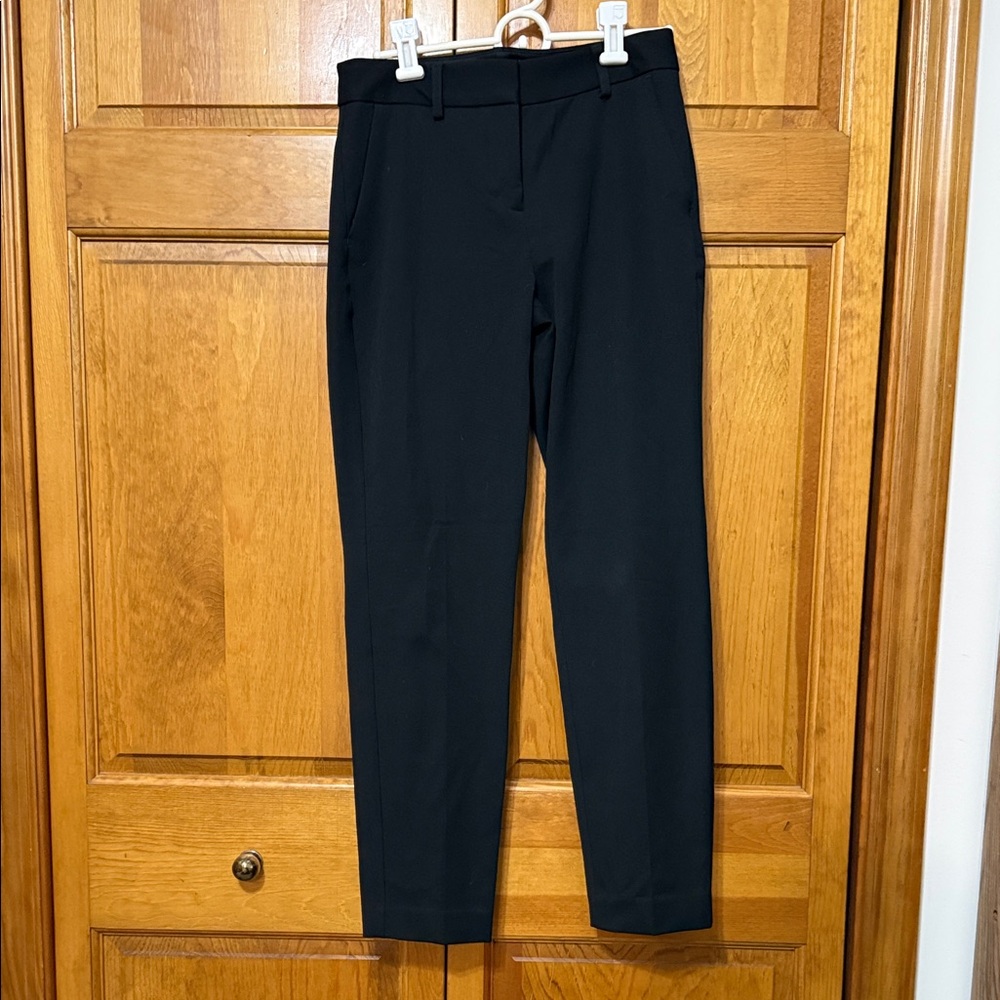 Express Columnist Ankle Mid Rise Black Pants